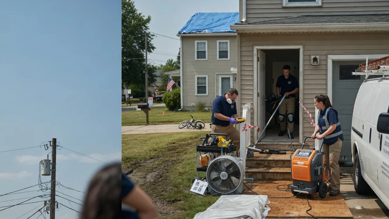 Water Damage Repair in Wrightstown, WI near me
